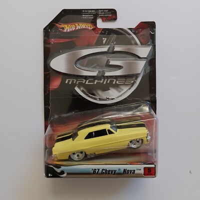 Hot Wheels G Machines '67 Chevy Nova Die Cast Metal Body 2007 | eBay