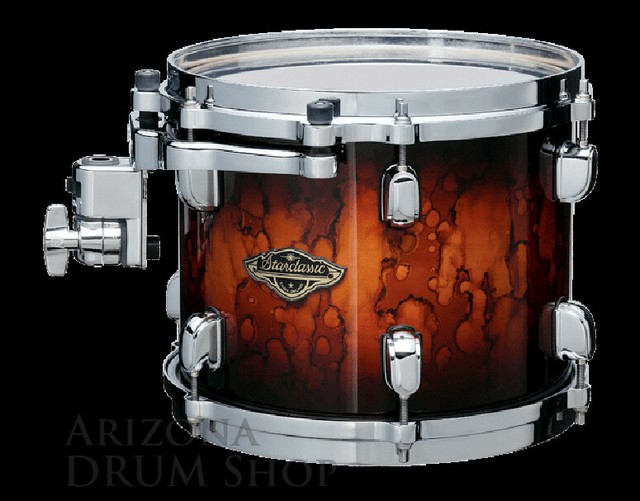 Tama Superstar Classic 8 Inch Maple Tom (2016) In Black | Reverb