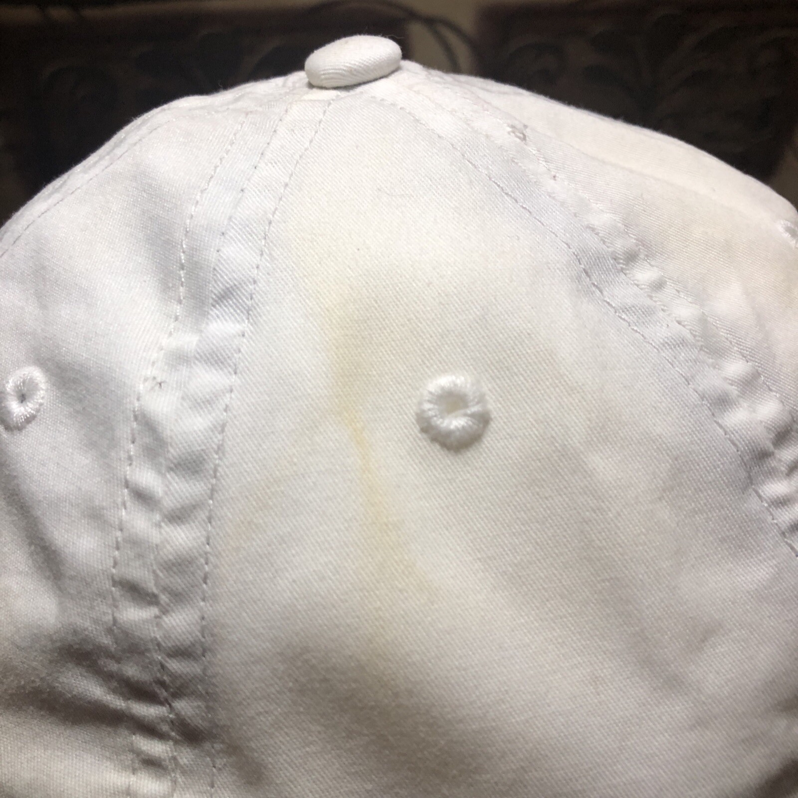 White Titleist hat/Cap Adjustable Strapback 100% … - image 7