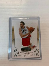 Andrea Bargnani 2010-11 Timeless Treasures Jersey Card #80 Serial #98/99