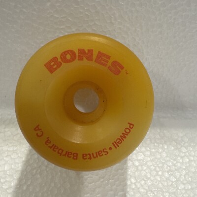 1 Vintage Powell Bones Double Radial Skateboard Wheel Pre