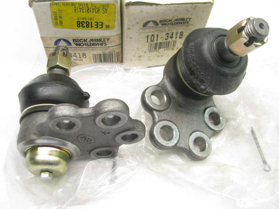 (2) Передний нижний шаровой шарнир Beck Arnley 101-3418 для Datsun 200SX 1980-1983 годов выпуска - Изображение 2 из 3