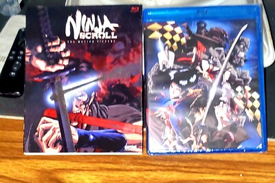 Ninja Scroll Anime Movie Blu-Ray Sealed Rare Oop Embossed
