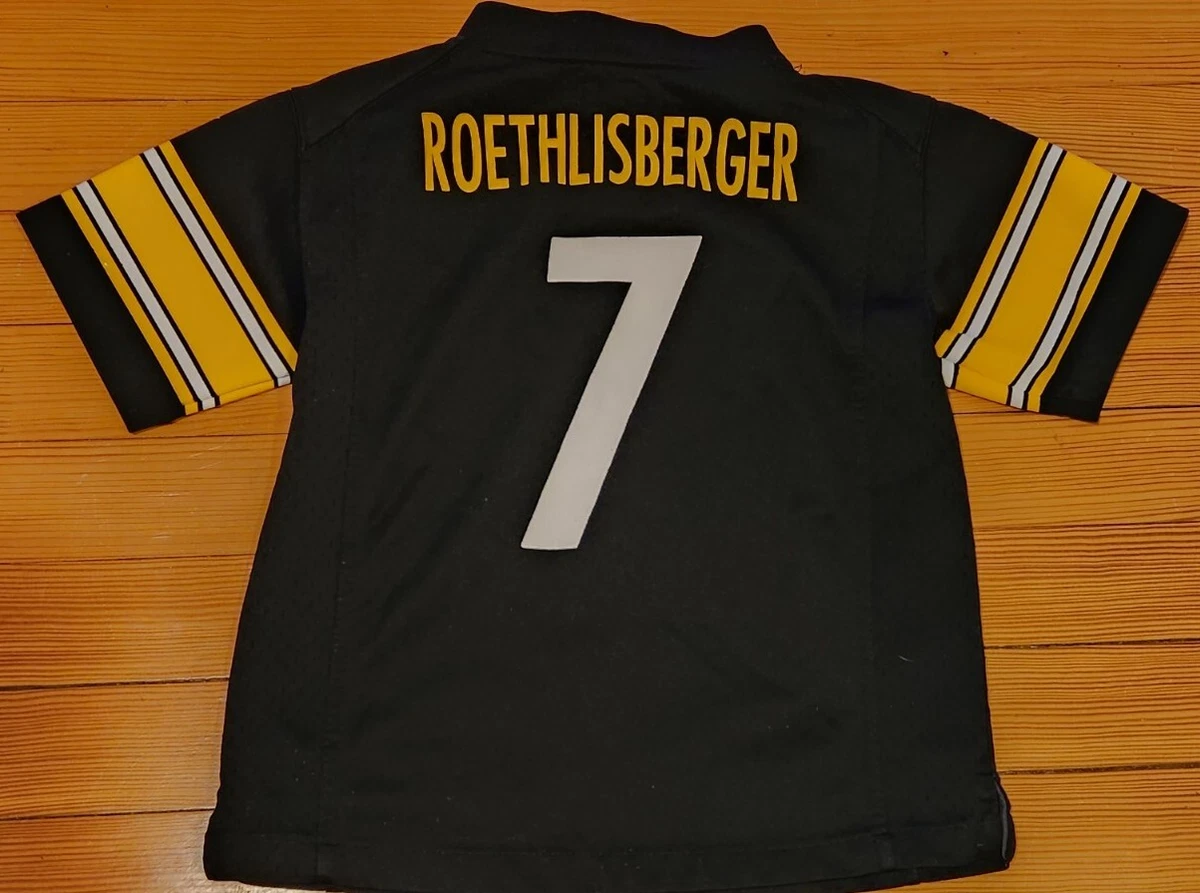 Nike Pittsburgh Steelers No7 Ben Roethlisberger Red Youth Stitched NFL Limited AFC 2017 Pro Bowl Jersey