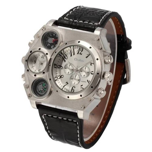 Casual wrist watch dual time zone for water proof with pro Quality - Picture 8 of 8