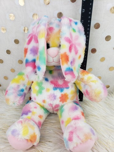 Costruisci un orso graziosi petali coniglietto 16" peluche coniglio pasquale fiori pastello BABW - Foto 9 di 10