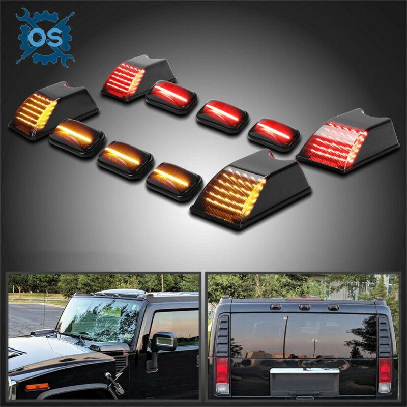 10PCS Smoke LED Cab Roof Top Lights Marker Lamps Dot For 03