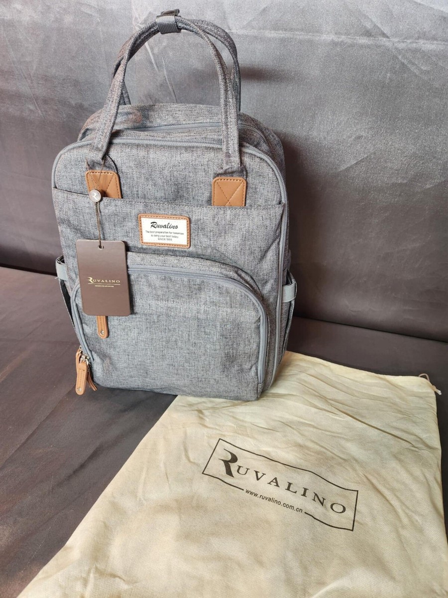 RUVALINO Diaper Bag Backpack, Multifunction Travel Back Pack  display picture 3