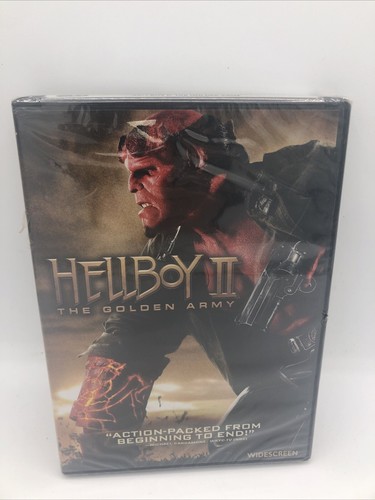 Hellboy II: The Golden Army (DVD, Widescreen, 2008) Movie BRAND NEW SEALED - 第 1/6 張圖片