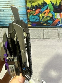 LEGO NINJAGO Overborg Attack 70722 Cyrus Borg 98% Complete Vehicle Read Desc