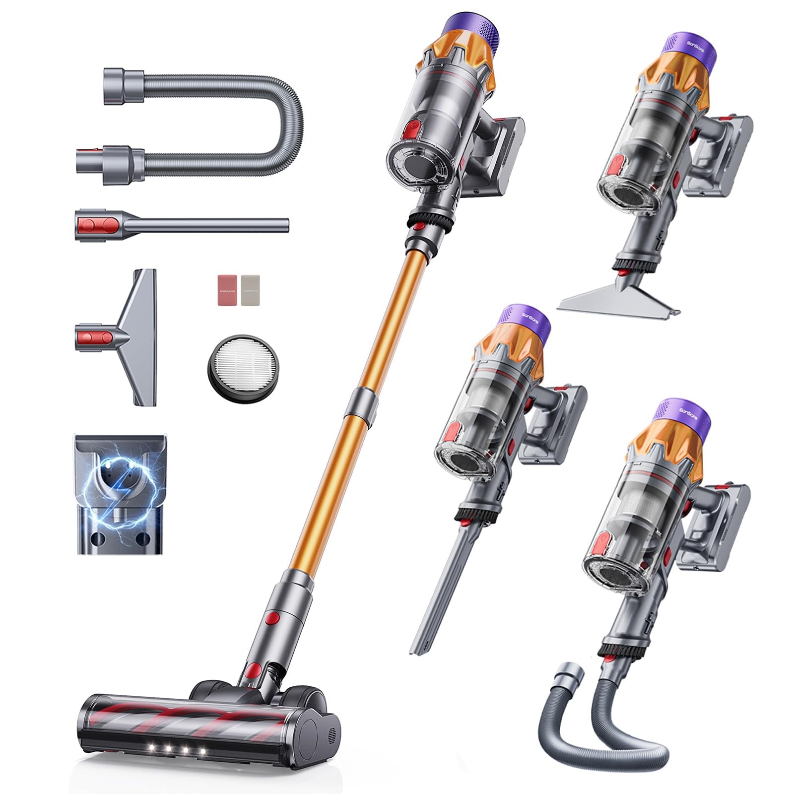 Cordless Vacuum Cleaner with Powerful Suction