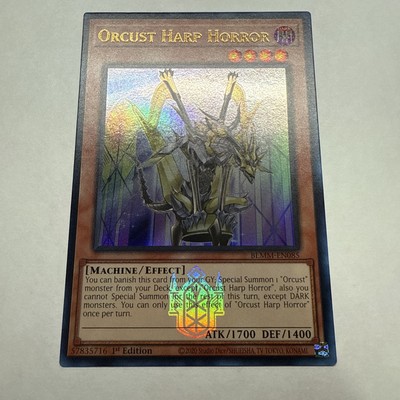 Orcust Harp Horror BLMM-EN085 Emblazoned Ultra Rare 1st Ed NM (Ready To  Ship) | eBay