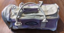 Head Monte Carlo Holdall Duffle Gym Bag Travel Purple White Vintage