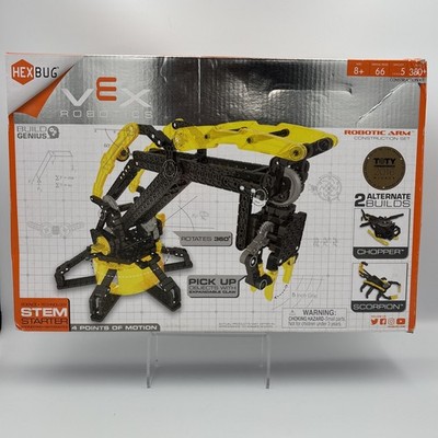 HexBug Vex Robotics Robotic Arm Construction Kit 380+ Pcs Ages 8+ New