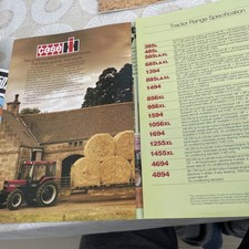 Case Complete Range 385-956,1394-4894- 8 page Tractor Brochure 