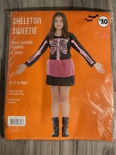 Skeleton Sweetie Costume Great for Halloween Never Used Adult Size Medium
