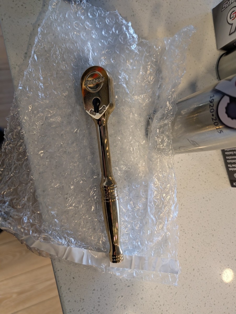 Snap on Tools 95th Anniversary Limited Edition Gold F80 Ratchet