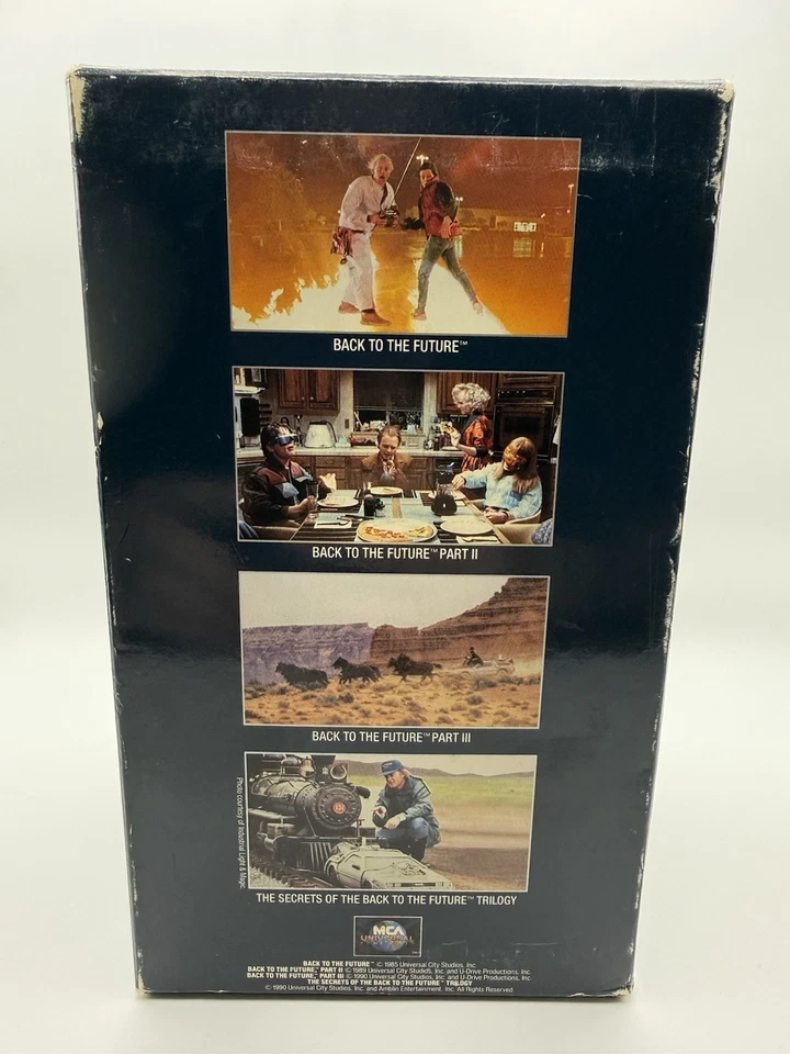 Back to the Future Trilogy and the Secrets of the Trilogy (VHS, 1991, Limited... - Image 4 of 4