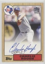 2013 Topps Archives Fan Favorites Auto Charlie Hough #FFA-CH Auto