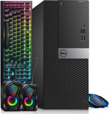 Dell OptiPlex 5040 Gaming Desktop Tower i5-6500 16GB RAM 512GB SSD NVIDIA
