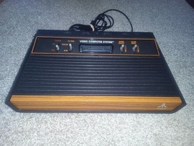 Atari 2600 Console Set With 4 in Box Games Tested and Working See Pics