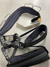 Mammut Focus Climbing Harness Black Gray Orange Size XL