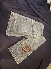 Vintage JNKO Jeans pre-owned Condition Dragon Pocket Youth 10 Shorts