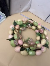 VTG Easter Egg Door Wall Hanging Wreath