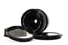 EXC 5 Canon FD 28mm f/3.5 S.C. MF Wide Angle Lens w/ cap and filter Tested Jap