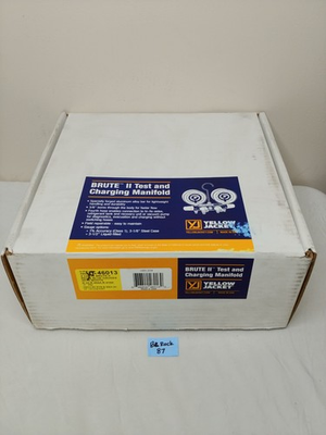 #ad Yellow Jacket 46013 Brute II A2L Manifold with 3 1 8 inch Gauges $200.00