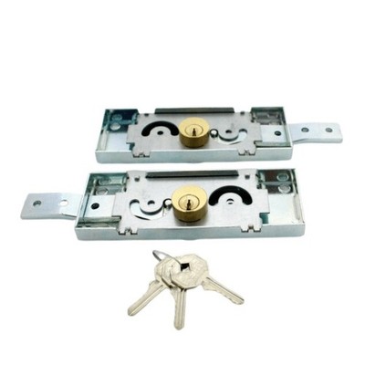 Prefer A711  Set of Lateral Locks For Roller Shutter  Garage Door with 3 Keys