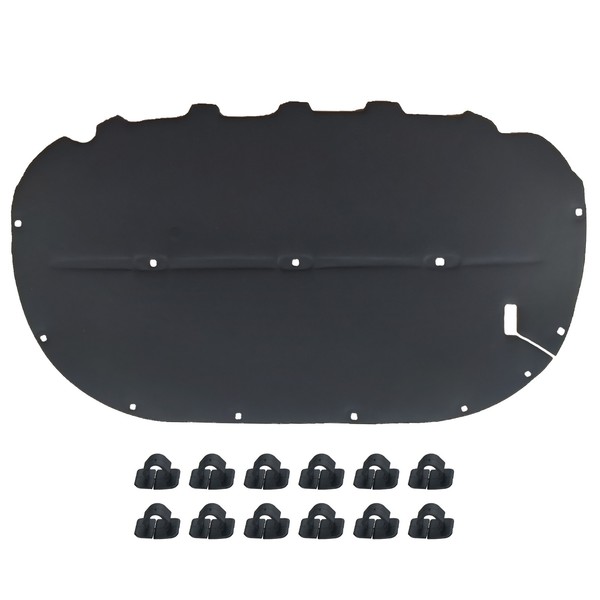 Gepco MotorhaubendäMmung DäMmmatte + Clips FüR VW Passat B8 3G 2014-22 3G0863831-image