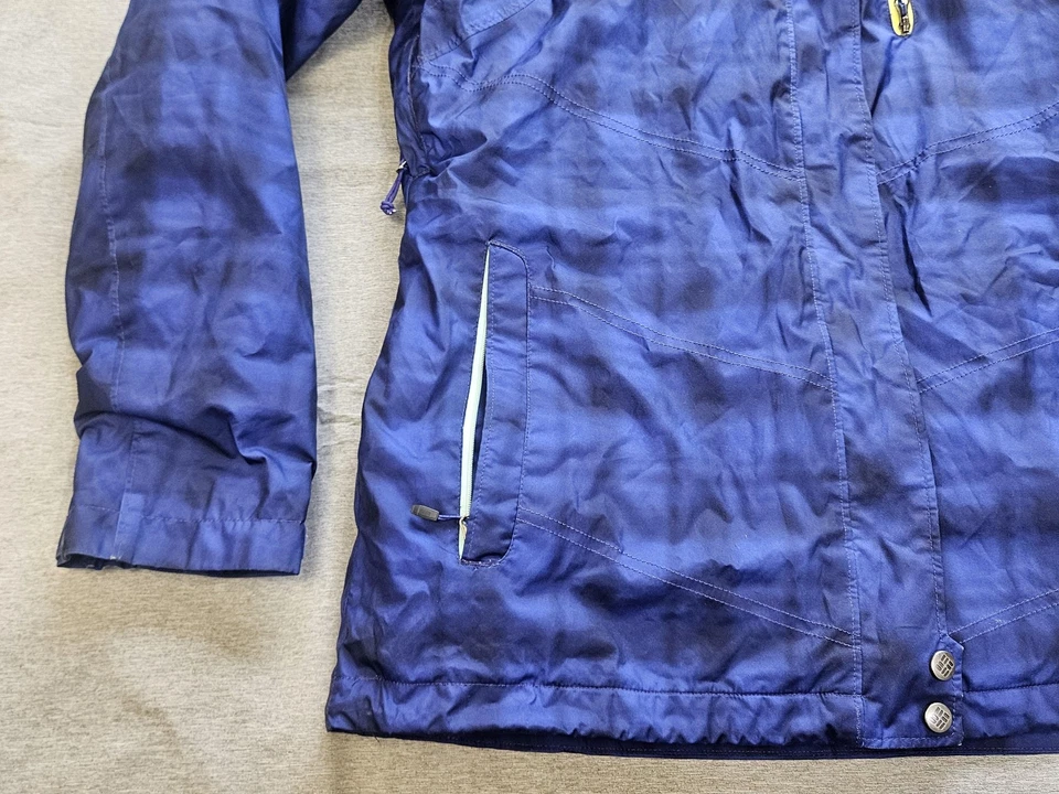 Chaqueta Columbia para mujer XL azul Omni-Tech Omni-Heat Interchange 3 en 1 esquí con capucha Foto 4 de 4