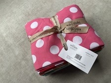 Cotton Fabric Cute Polka Dots Fat Quarter / 15 Pieces By Riley Blake