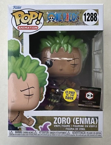 Funko Pop! Vinyl: One Piece - Zoro (Enma) (Glows In The Dark) - Chalice...