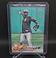 Topps 2018 Update Series Andrew McCutchen US83 SP Image Variation Giants 