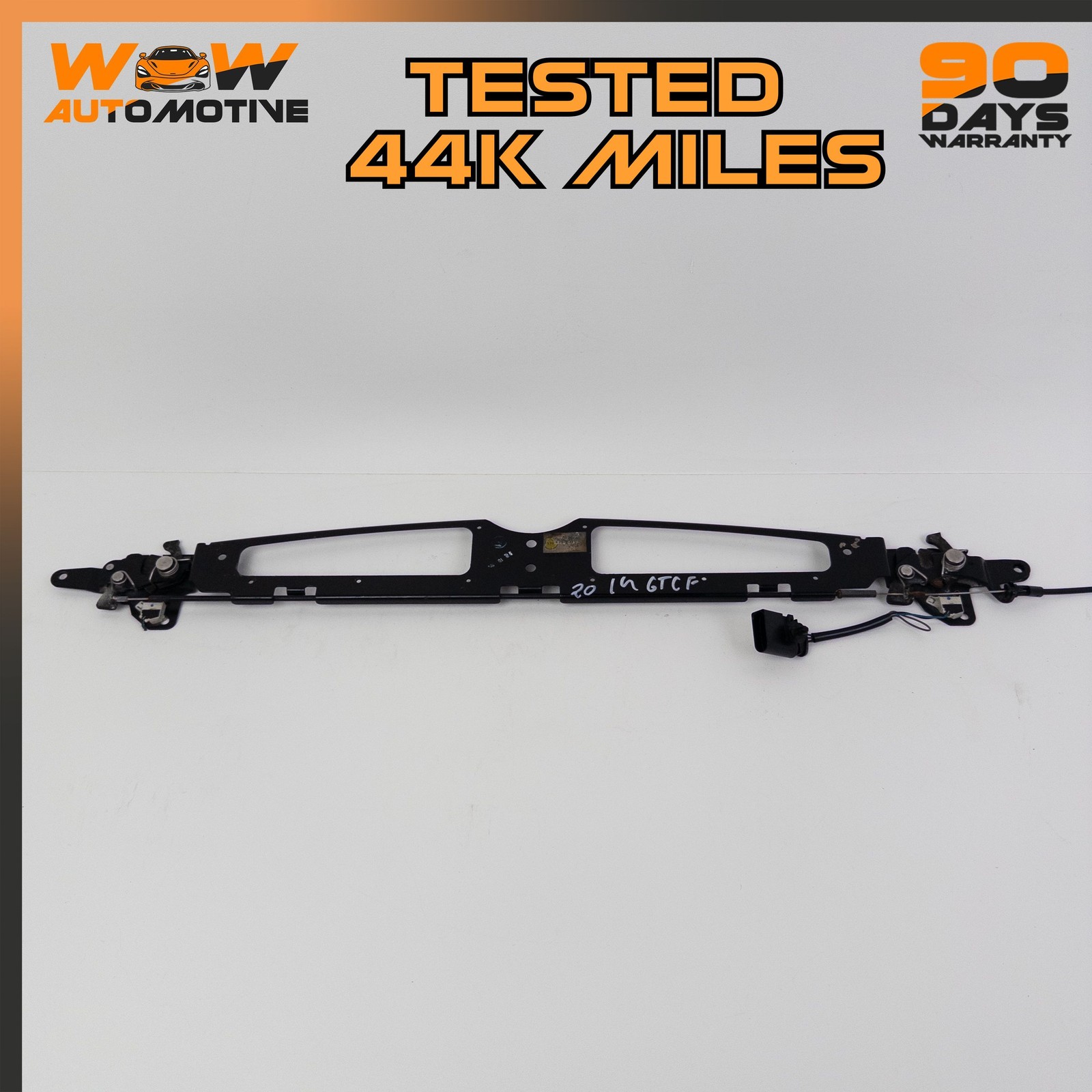 12-17 BENTLEY CONTINENTAL GT GTC HOOD BONNET LOCK LATCH CABLE ASSEMBLY OEM