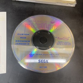Tested Sega Saturn Netlink Custom Web Browser Version 2