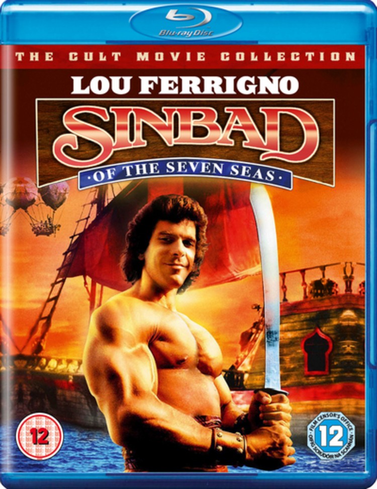 sinbad of the seven seas (Blu-ray) Lou Ferrigno Roland Wybenga John Steiner