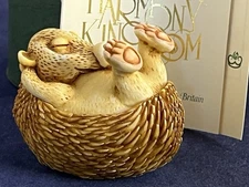 Harmony Kingdom ~ FORTY WINKS ~ UK Made~Early Box Figurine~NIB~Signed~No stamp