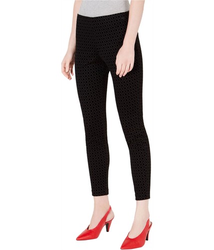 maison Jules Womens Geo Print Casual Trouser Pants