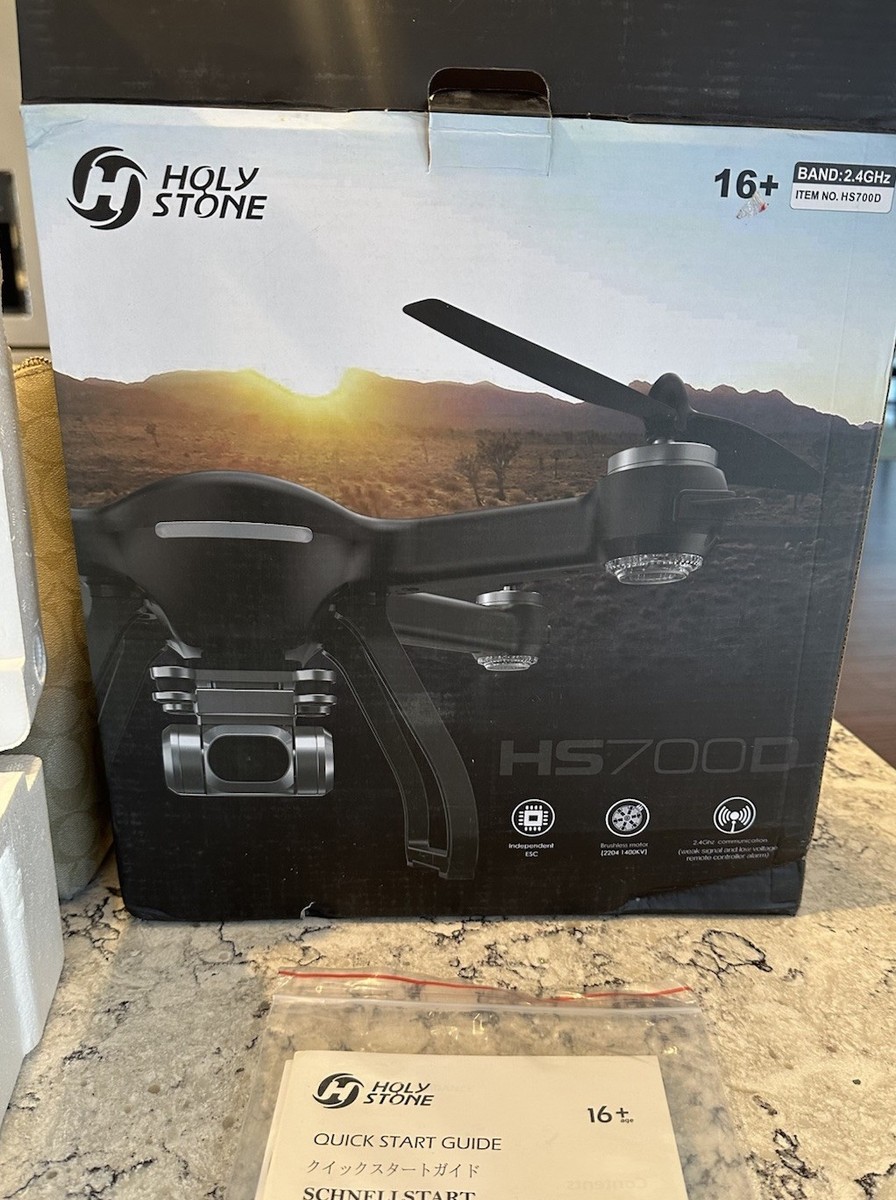 5万円豪華フルセットドローンholy stone hs700 ホワイト 中古 Holy Stone HS700 Camera Drones for sale - eBay