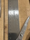 Lot Of Vintage Office Items. Stapler , Pencil Sharpener, Multiple Scissors Ruler — photo 6