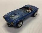B.. REVELL 1960s AC COBRA with ADJUSTABLE STEEL CHASSIS (PROJECT) 1.32 Slot Car