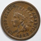 1883 Indian Head Penny Cent Extremely Fine (XF)