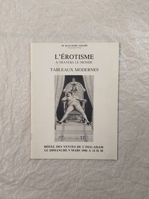 Verkaufskatalog ''Erotik auf der ganzen Welt'' / März 1986