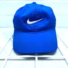 Nike Dri-Fit Just Do It Blue Adjustable Strapback Hat Cap Child Kids Boys Girls