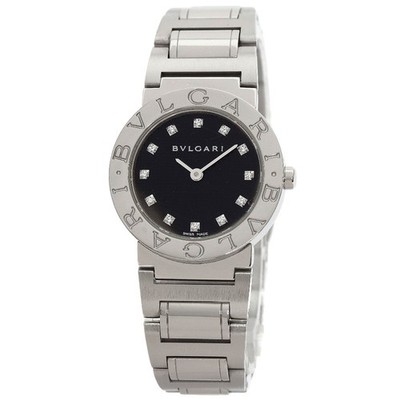 BVLGARI BVLGARI BVLGARI 12P Diamond Watches BB26BSS/12 Stainless Steel/Stain...