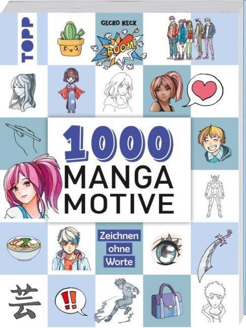Frechverlag Topp 28192 1000 Manga Motive Zeichnen - Bild 2