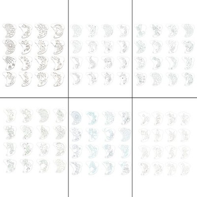 School Art Class Face Painting Template PET Texture Suitable for Teachers